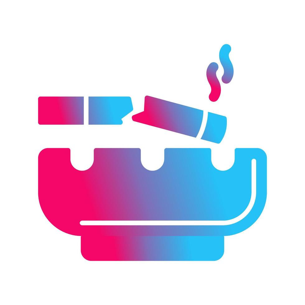 Broken Cigarette Vector Icon