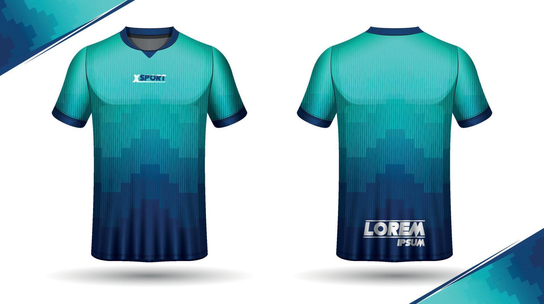 Soccer jersey design for sublimation, sport t shirt design vector