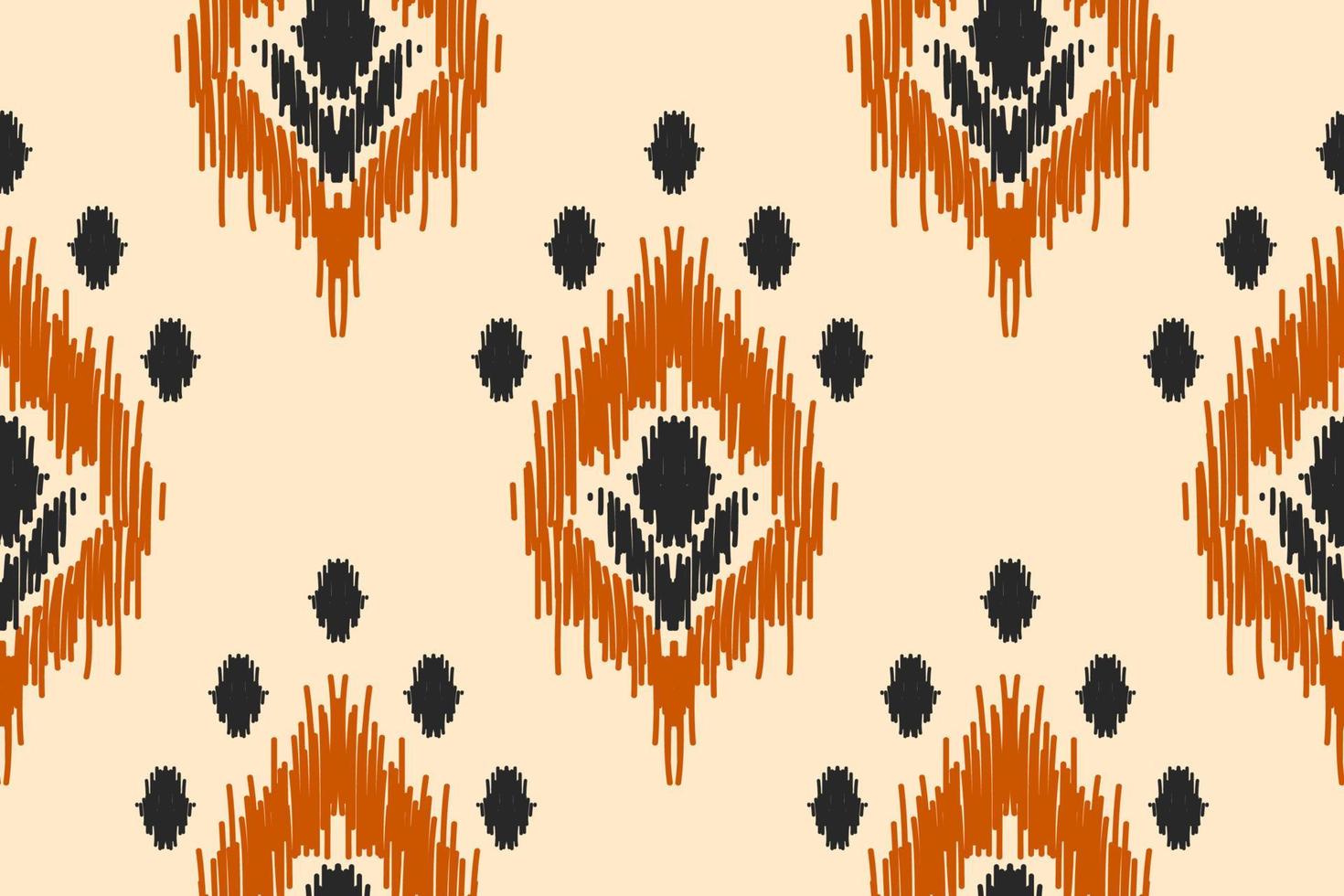 Abstract ethnic pattern art. Ikat seamless pattern traditional. American, Mexican style. vector