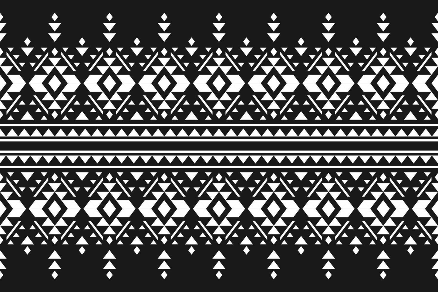 Carpet tribal pattern art. Geometric ethnic seamless pattern traditional. Aztec ethnic ornament print. Mexican style. vector
