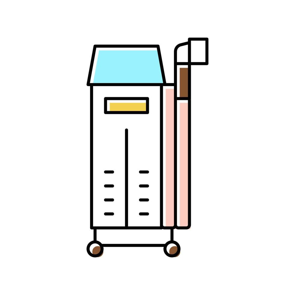 laser hair removal color icon vector illustration 19595884 Vector Art