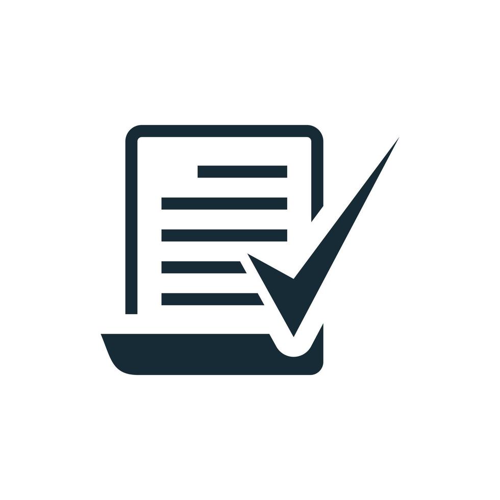 Paper Document Icon Design Template Elements vector