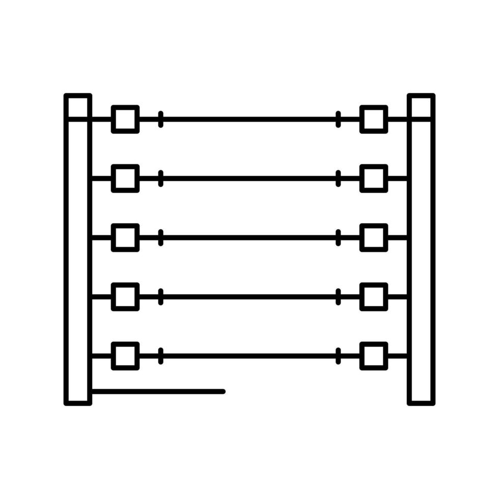 ilustración de vector de icono de línea de cerca de energía