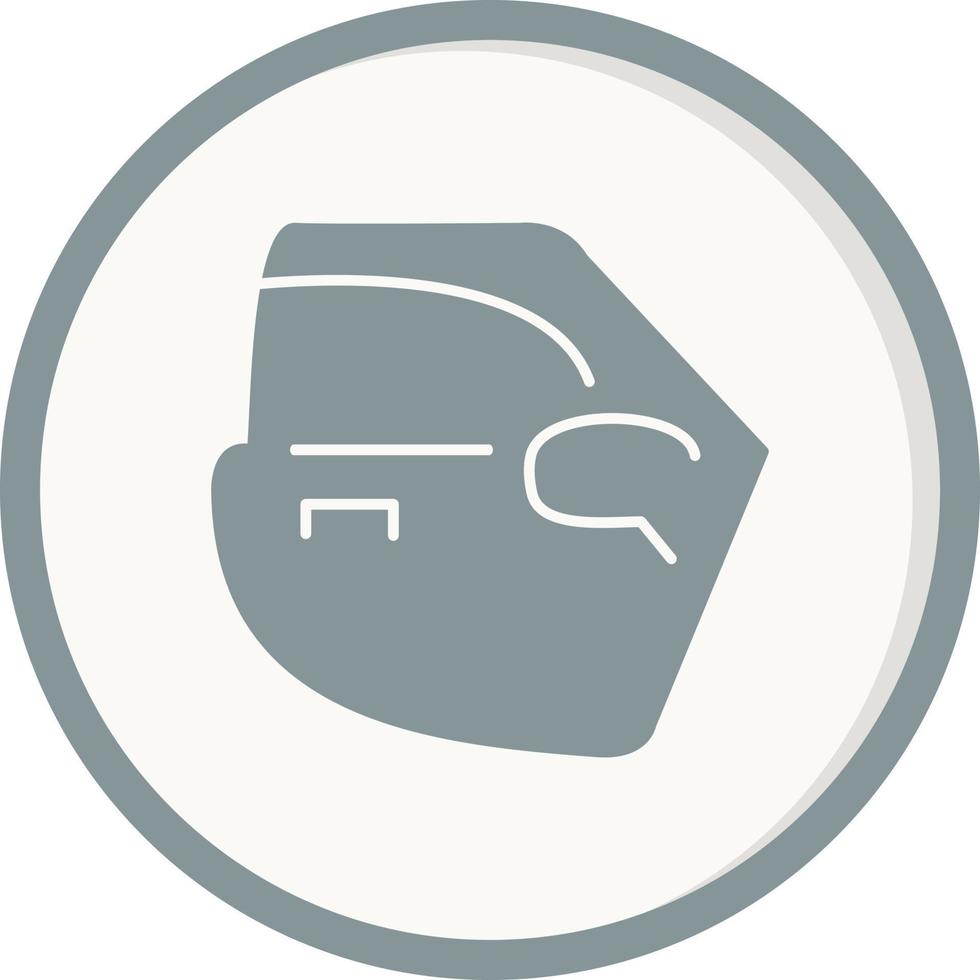 Car Door Vector Icon