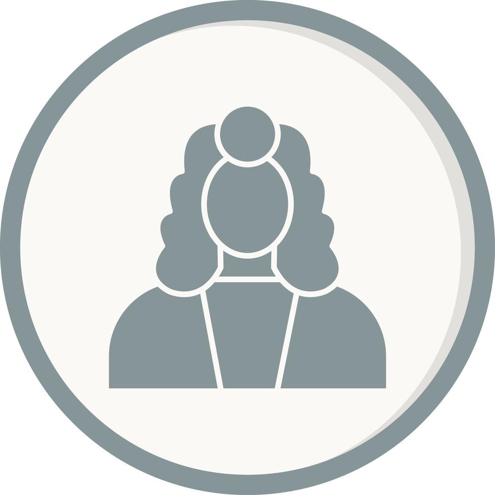 Judge Vector Icon Vector Icon