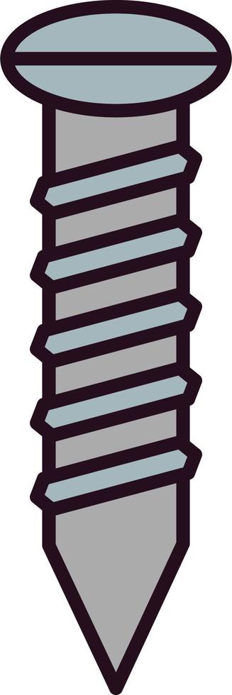 Screw Vector Icon