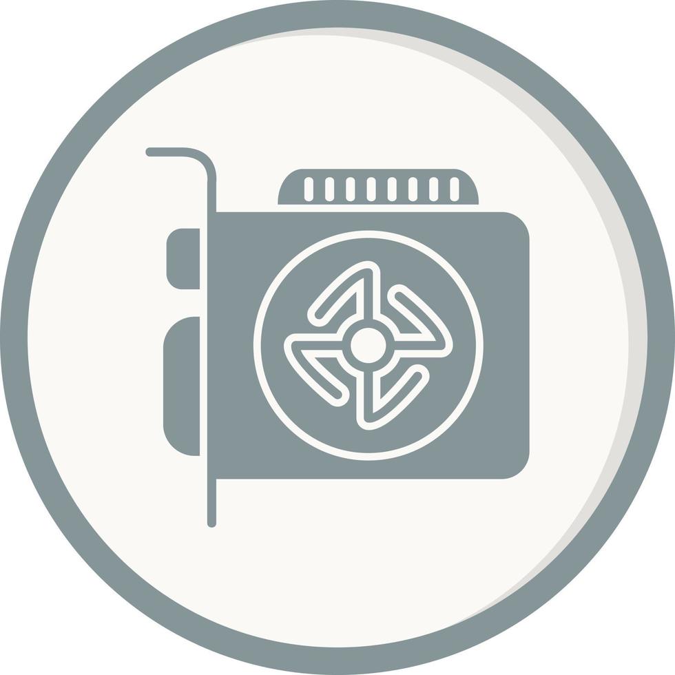 Graphics card Vector Icon