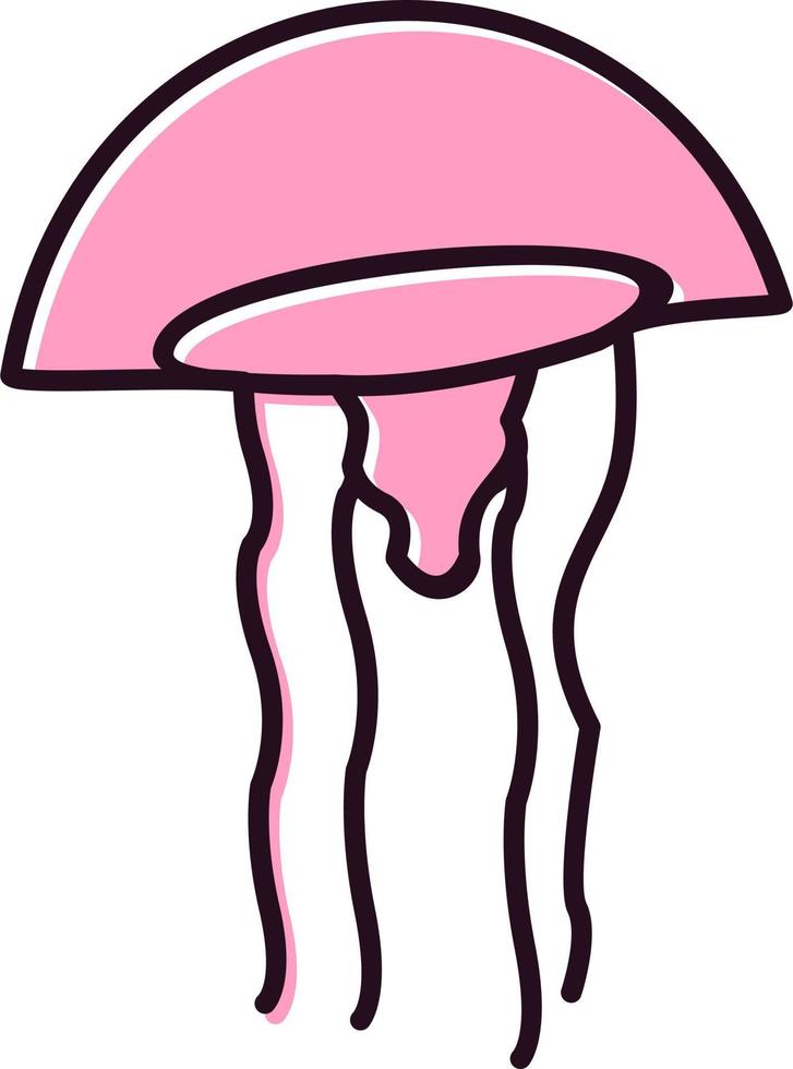 Jelly Fish Vector Icon