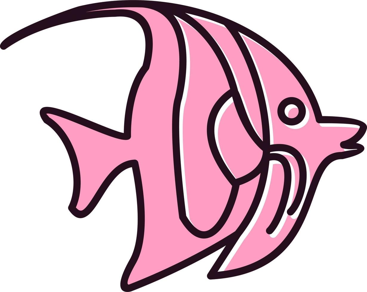 Butterfly Fish Vector Icon