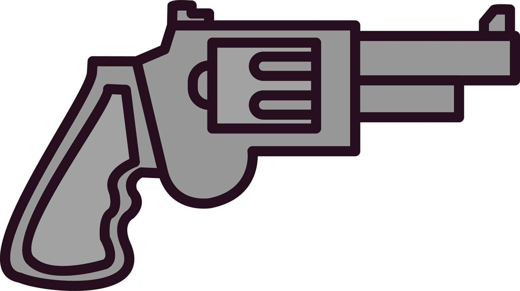 icono de vector de pistola