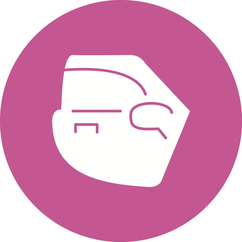 Car Door Vector Icon