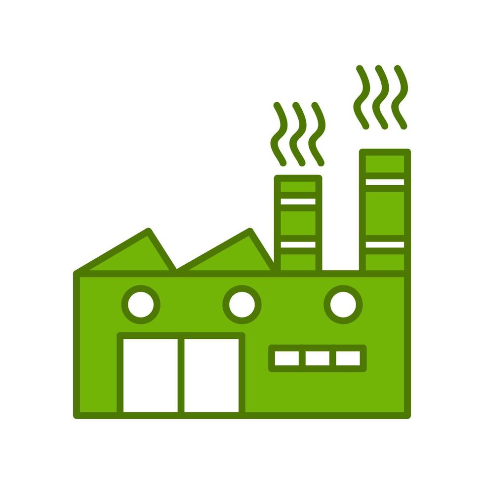 Factory Vector Icon