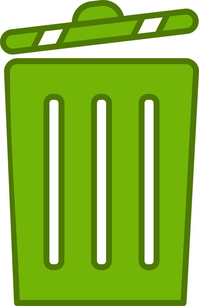 Dustbin Vector Icon