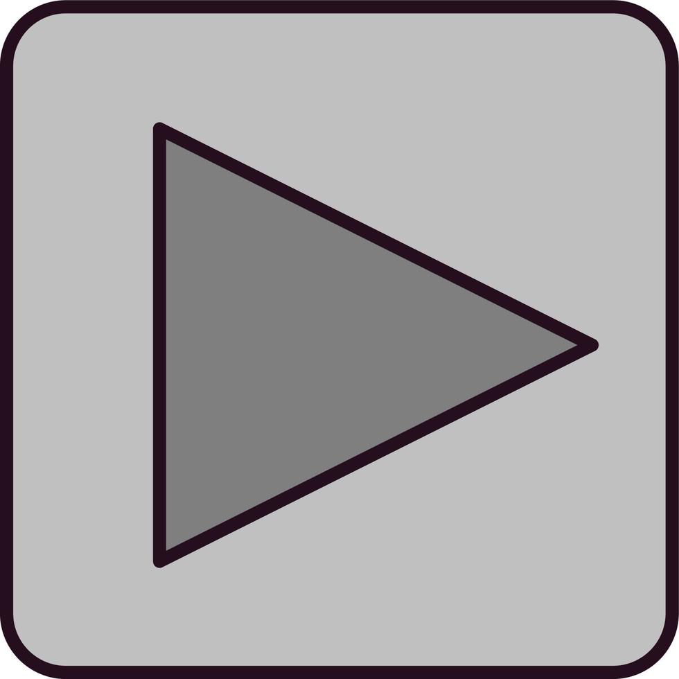 Play button Vector Icon