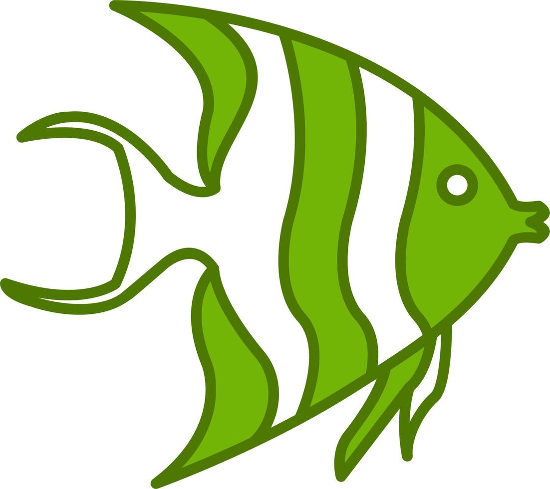 Angel Fish Vector Icon