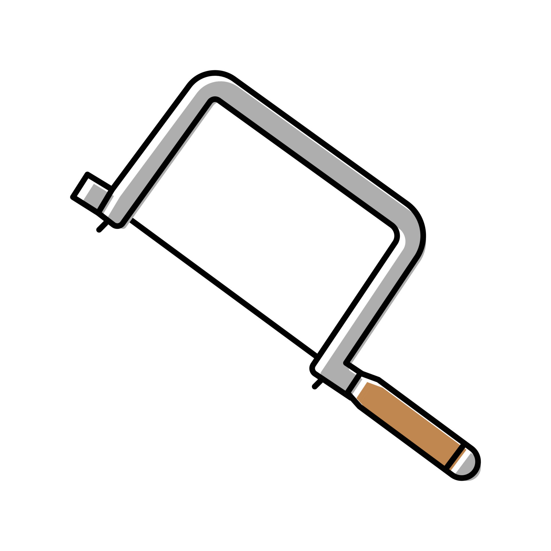coping saw color icon vector illustration 19597537 Vector Art at Vecteezy
