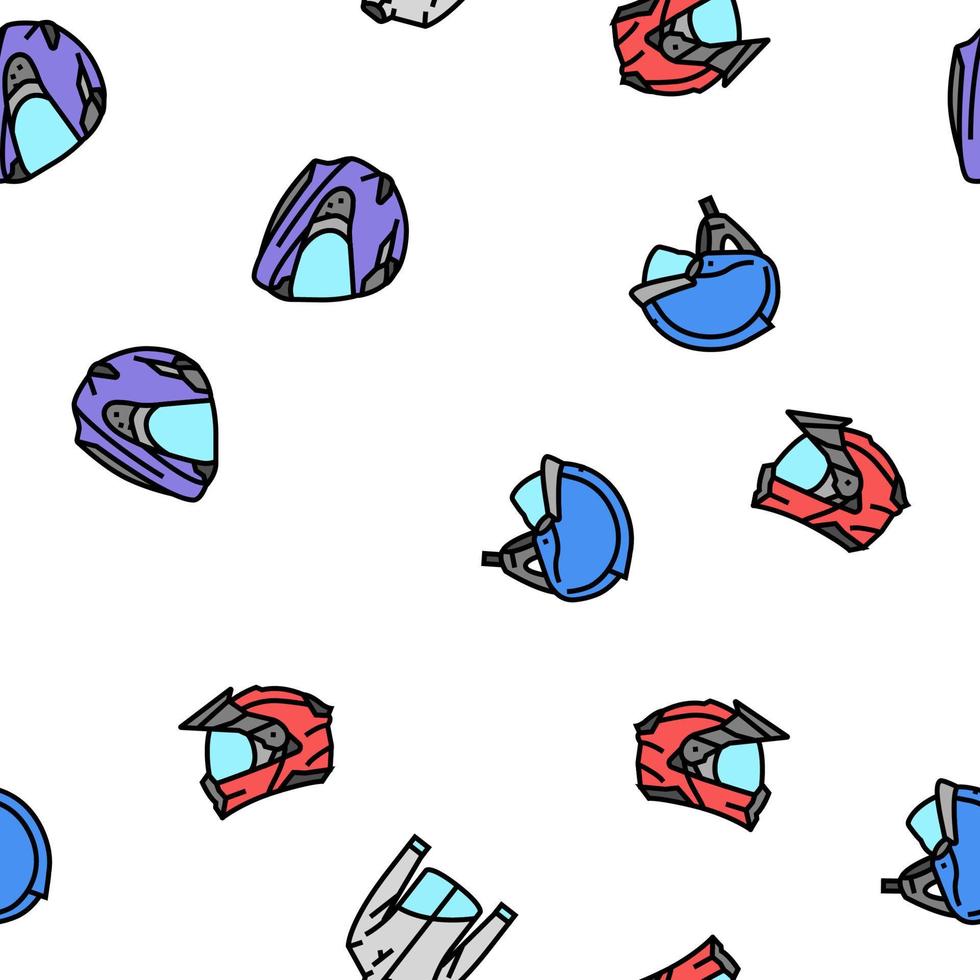 motorcycle bike motor sport vector seamless pattern