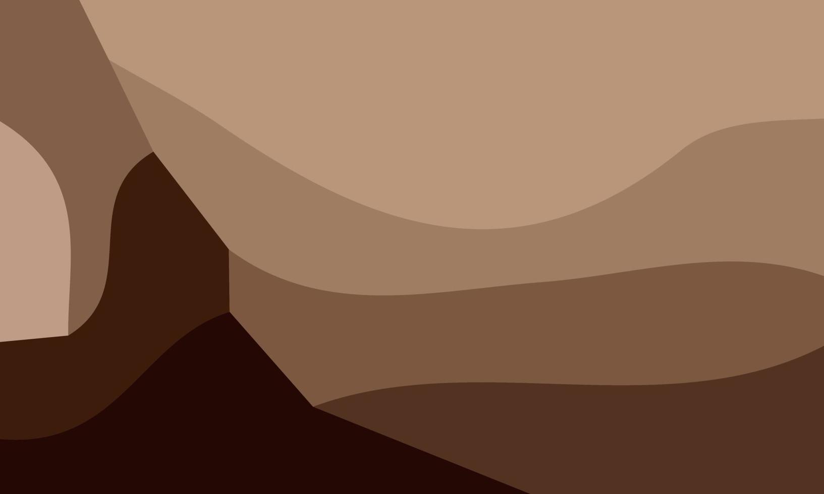 Aesthetic brown abstract background with copy space area. Suitable for poster and banner vector