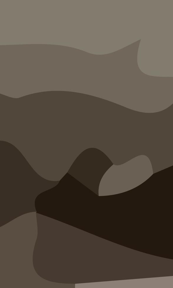Aesthetic brown abstract background with copy space area. Suitable for poster and banner vector