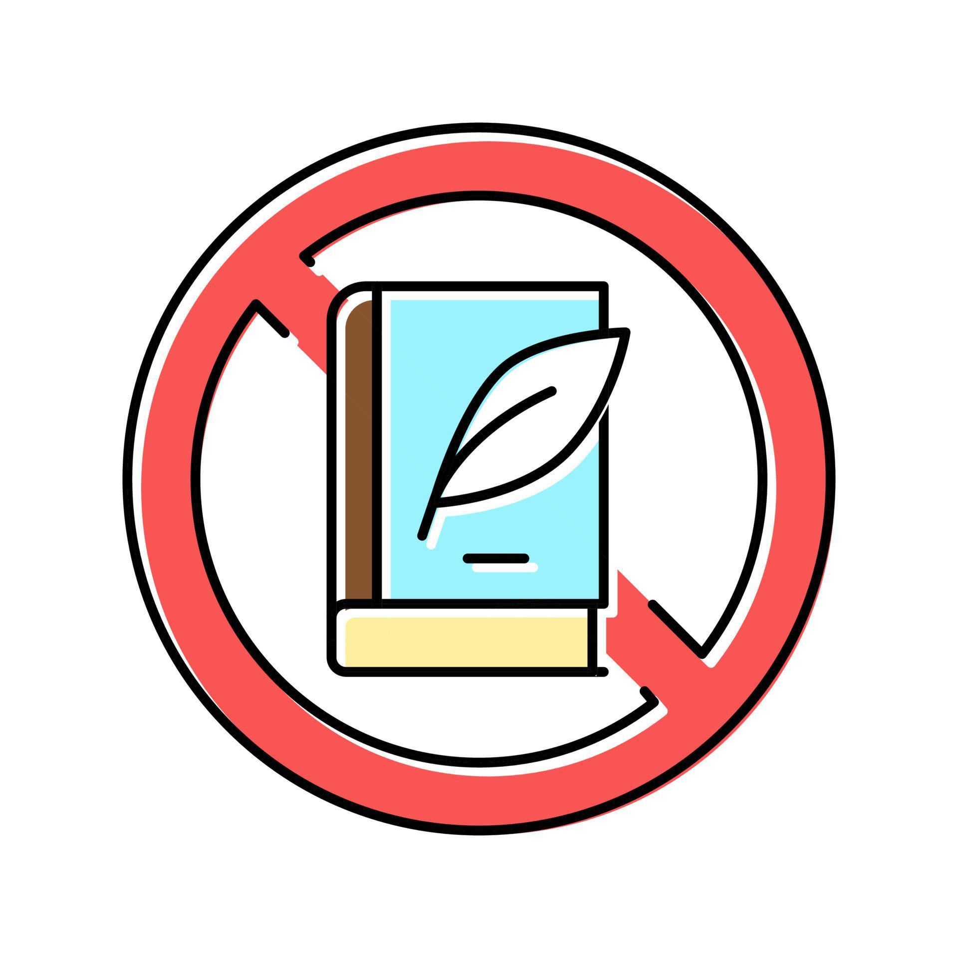 lack of education poverty problem color icon vector illustration