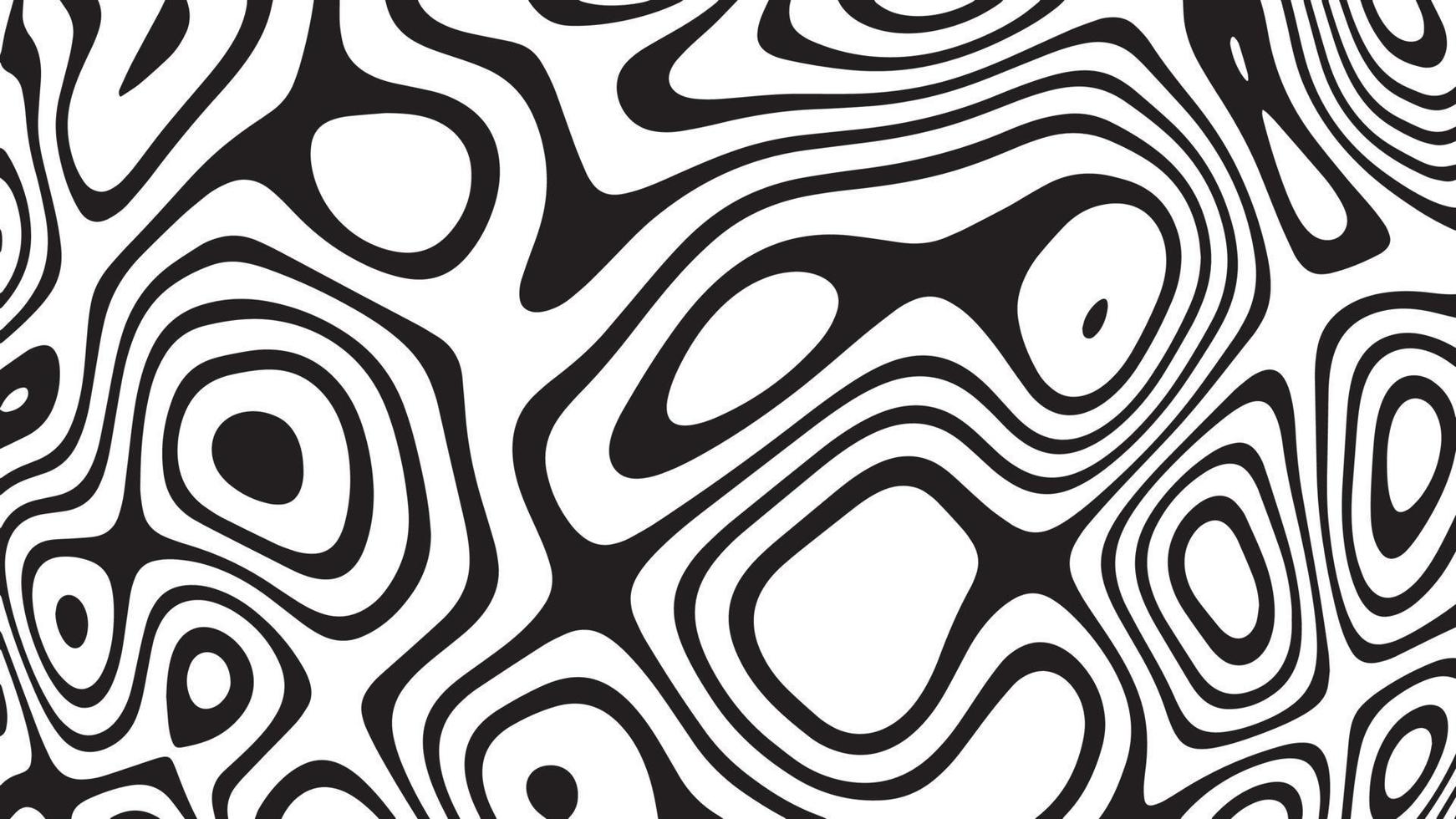 Black and white line pattern abstract background texture vector