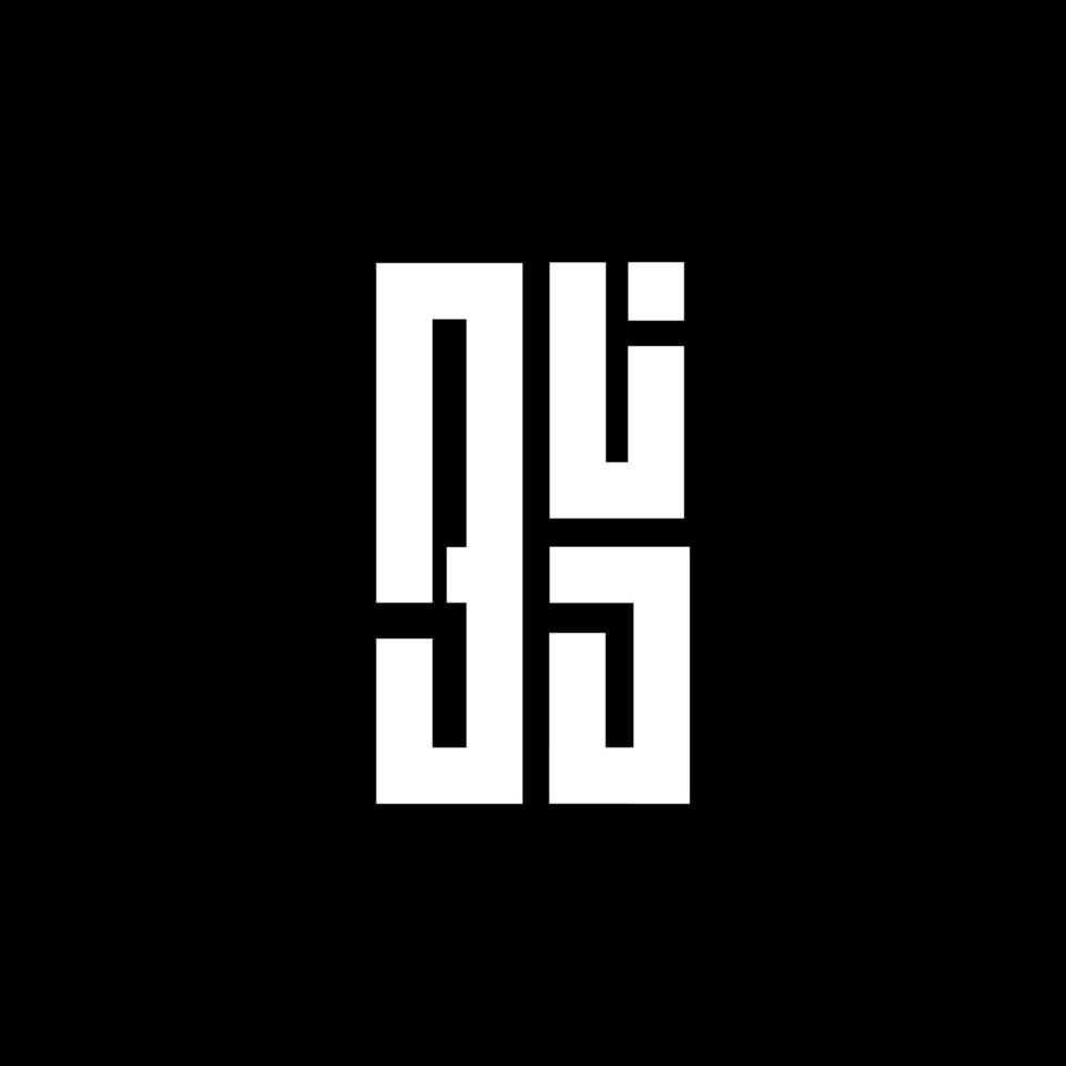Graphic Om Symbol. Om sign in bold lines by geometric shape. vector