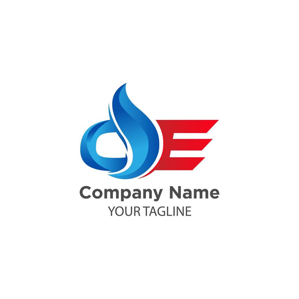 gas logo design vector , flame illustration on white background.