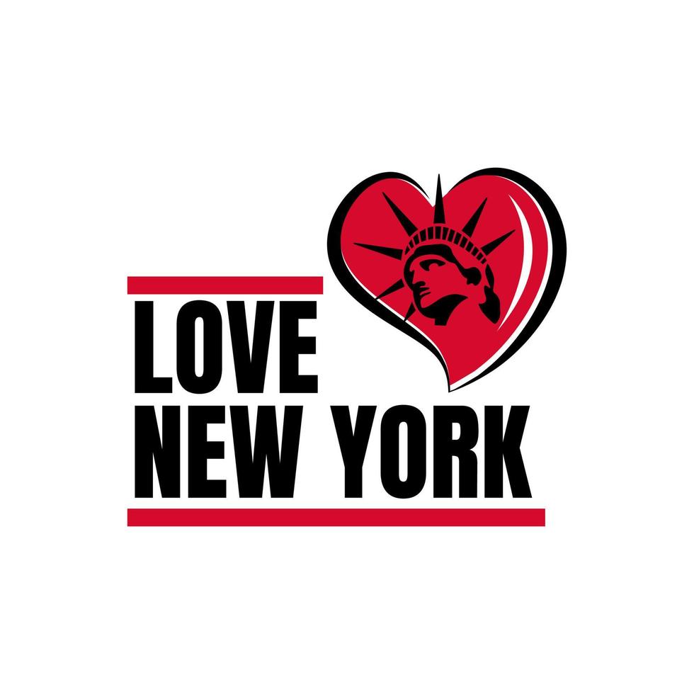 i love new york, Concept with Statue of Liberty. Good for scrap booking, posters, textiles, gifts, travel sets vector