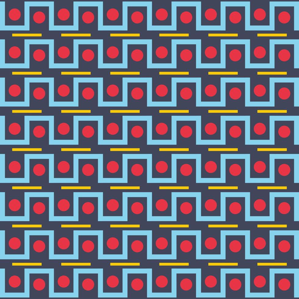 Ethnic pattern,Geometric Ethnic pattern design for background or wallpaper. Vector illustration