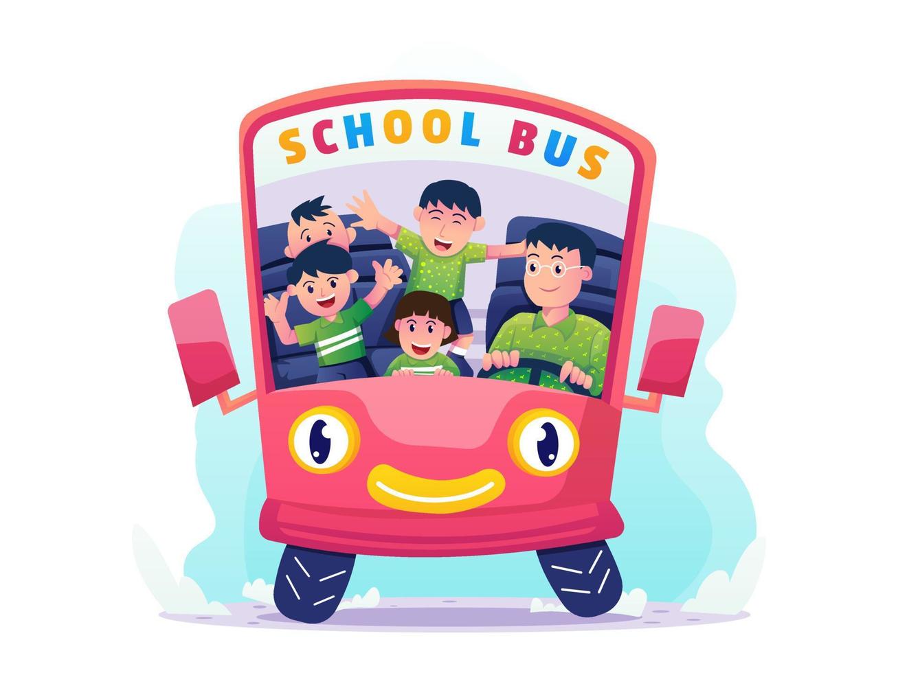 Back To School Illustration vector