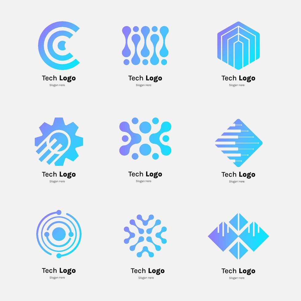 Abstract Digital Technology vector