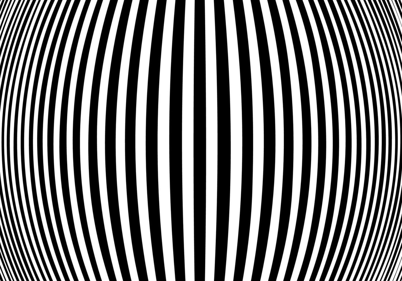 ilusión óptica de efecto de hinchazón de semitonos. diseño de fondo geométrico abstracto. vector patrón retro blanco y negro sin costuras.