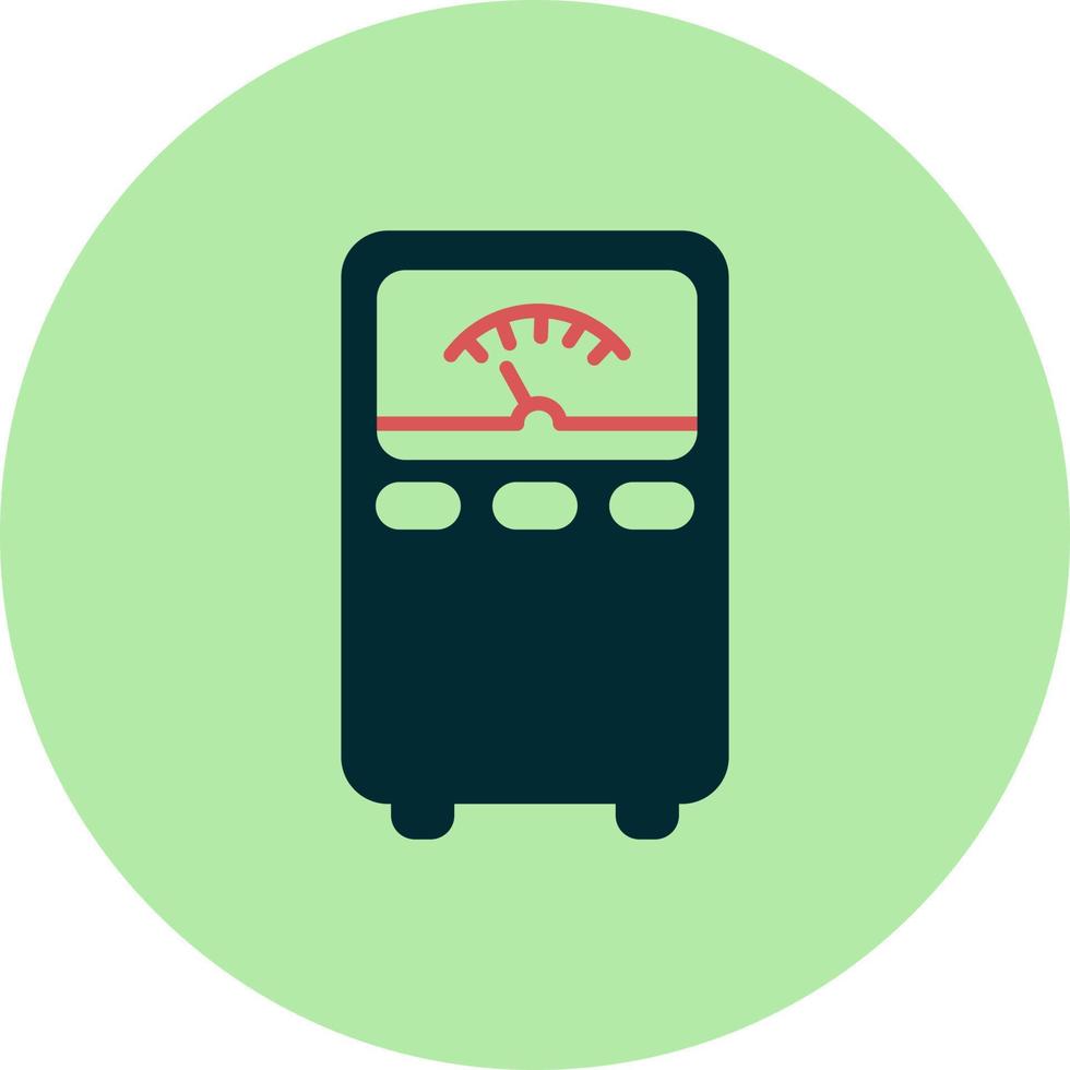 Voltmeter Vector Icon