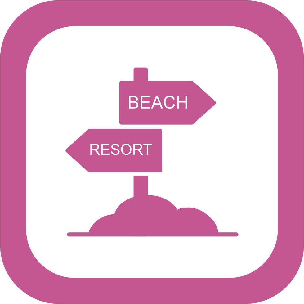 Beach Vector Icon