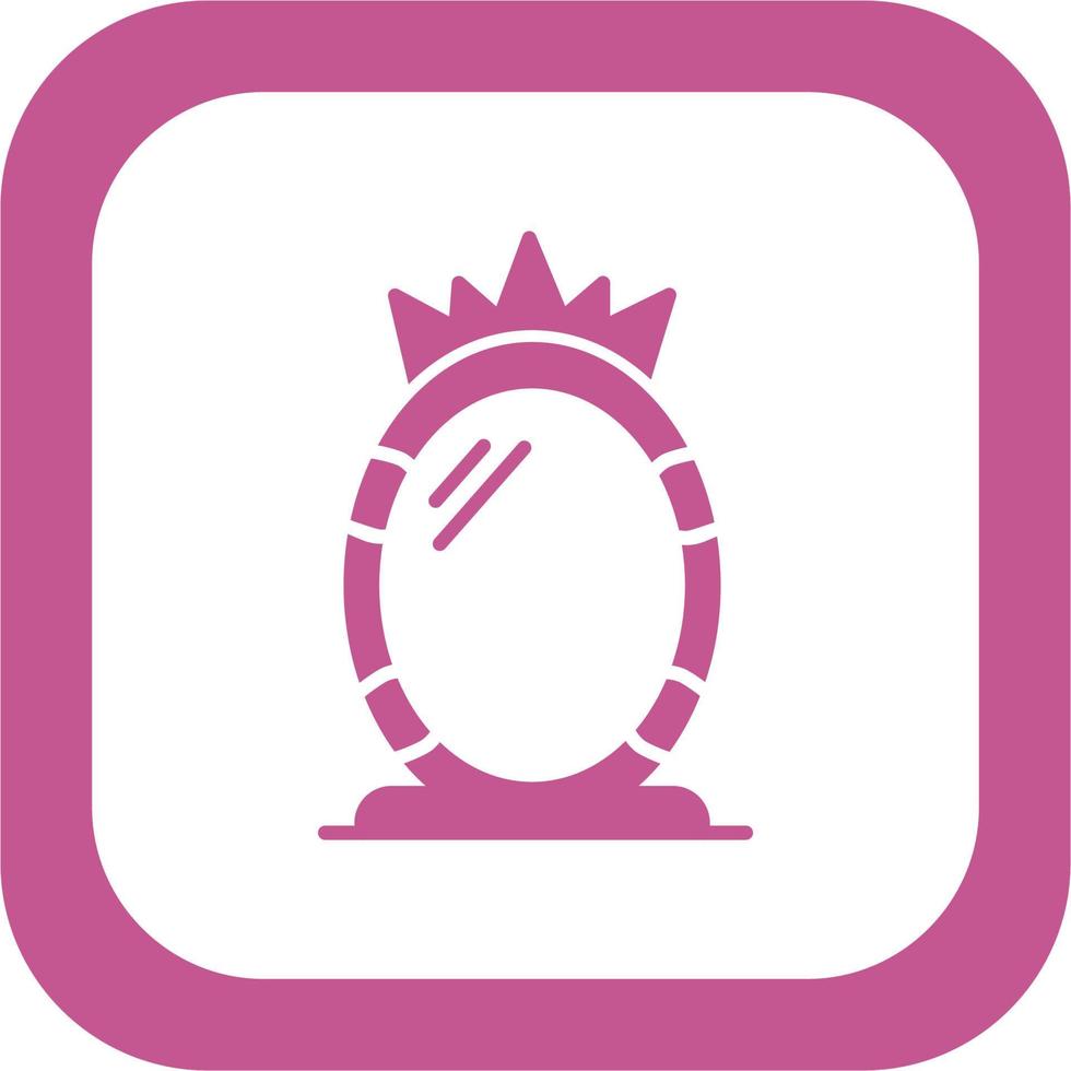 Magic mirror Vector Icon