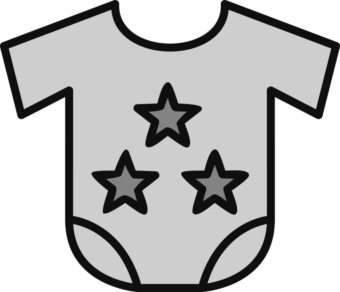 Baby cloth Vector Icon
