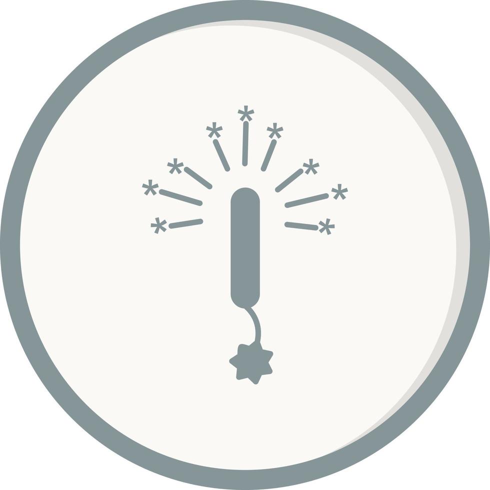 Sparkler Vector Icon