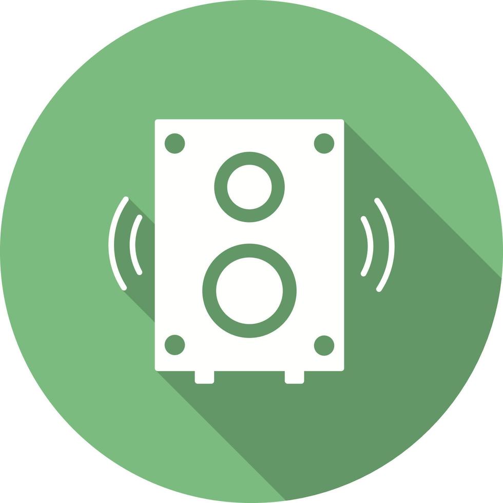 icono de vector de altavoz