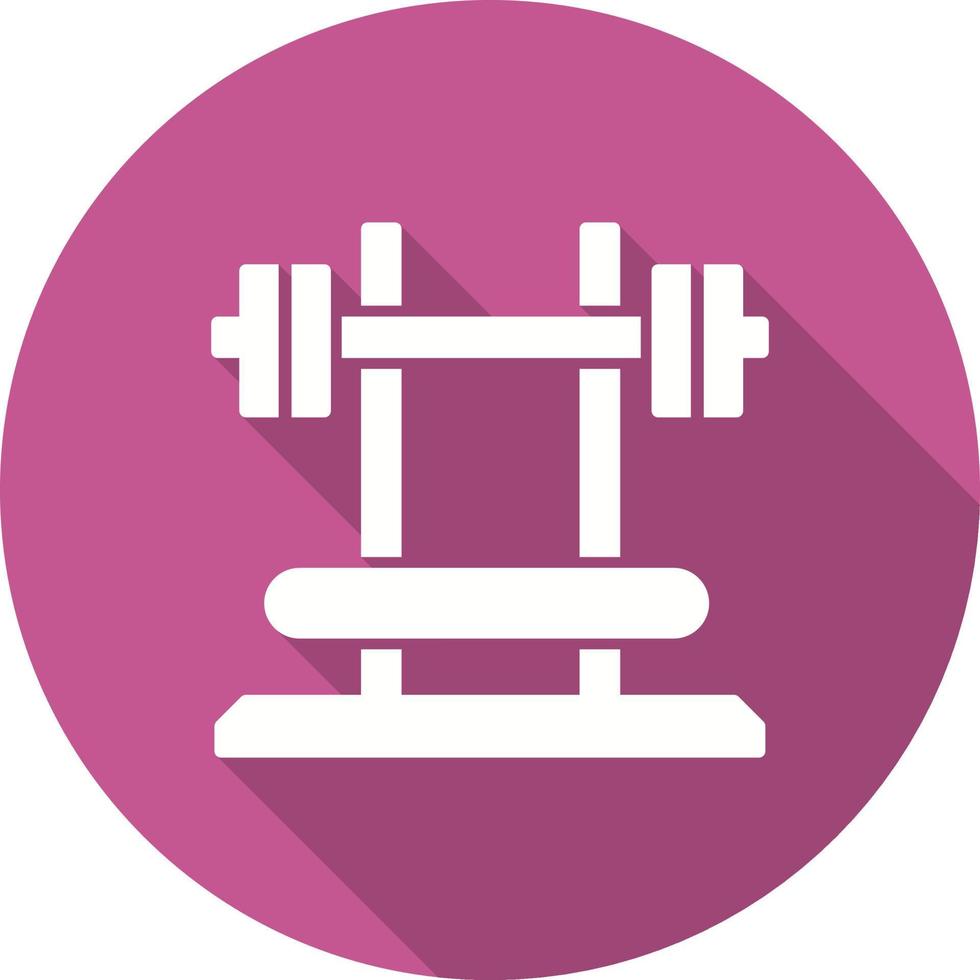 icono de vector de gimnasio