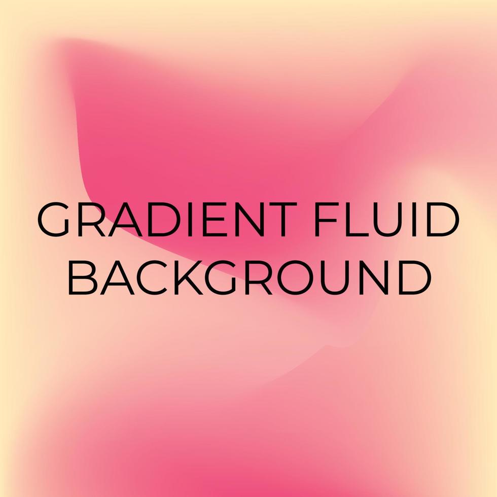 Colorful Gradient Mesh Fluid Background Design vector