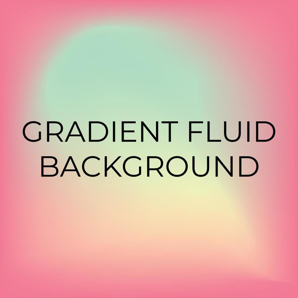 Colorful Gradient Mesh Fluid Background Design vector