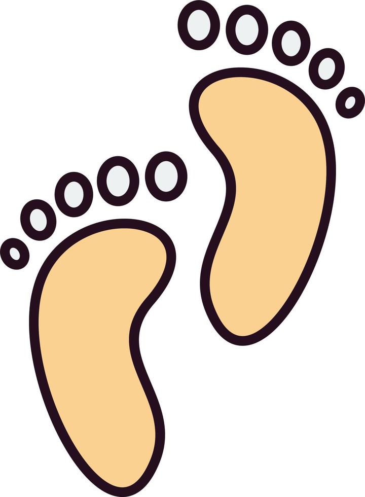 Footprints Vector Icon