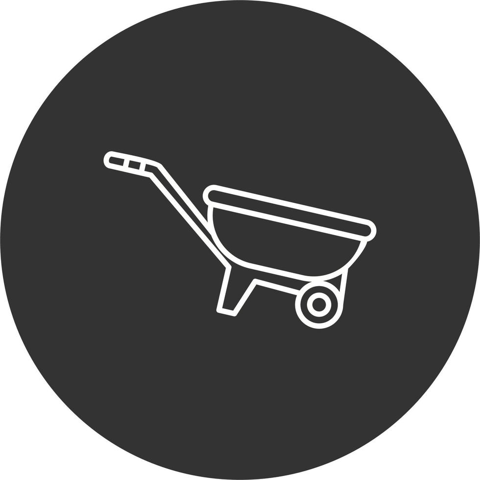 Wheel Barrow Vector Icon 19602502 Vector Art at Vecteezy