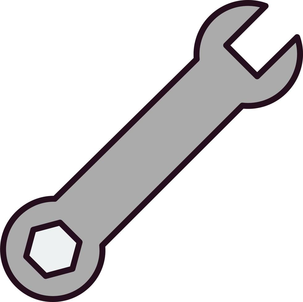 Spanner Vector Icon