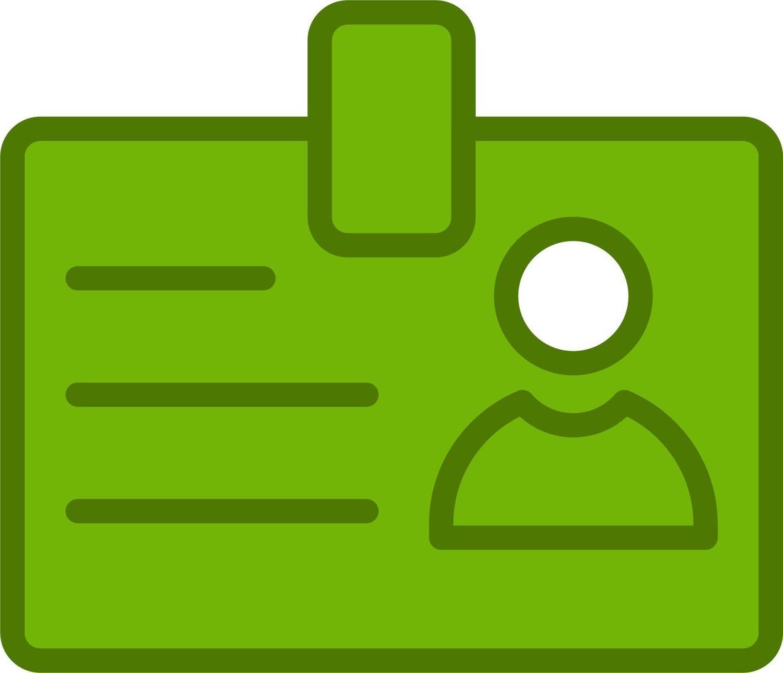 Student Card Vector Icon