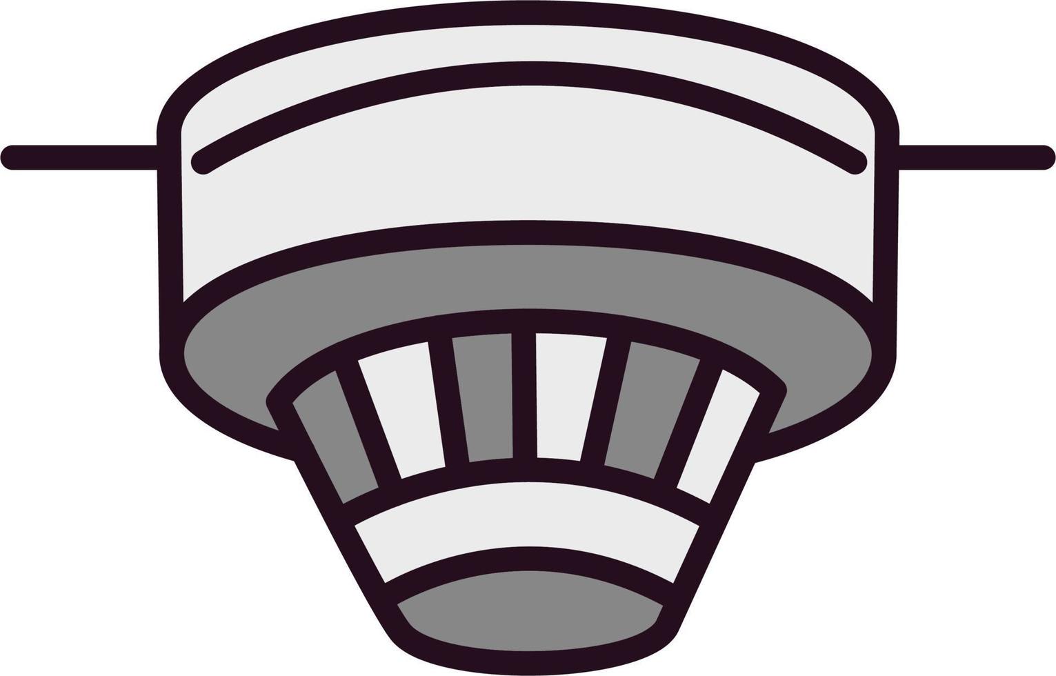 Smoke detector Vector Icon