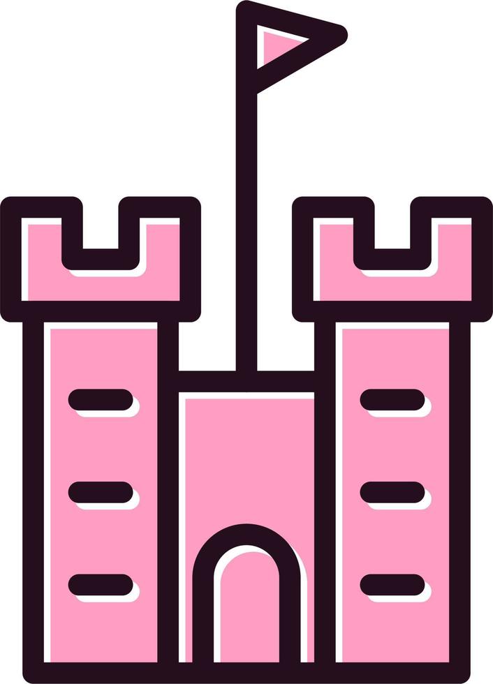 Castle Vector Icon