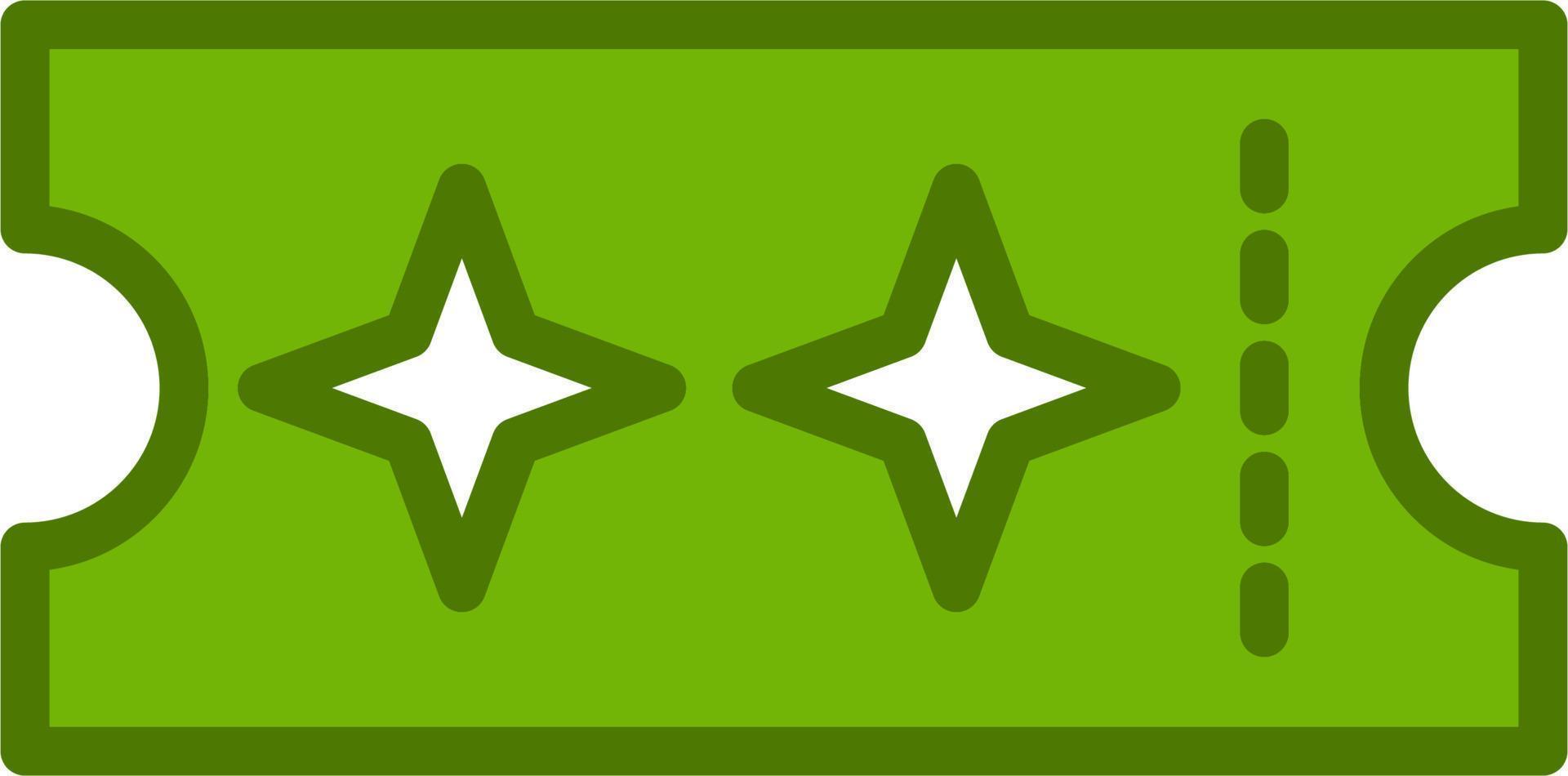 Ticket Vector Icon