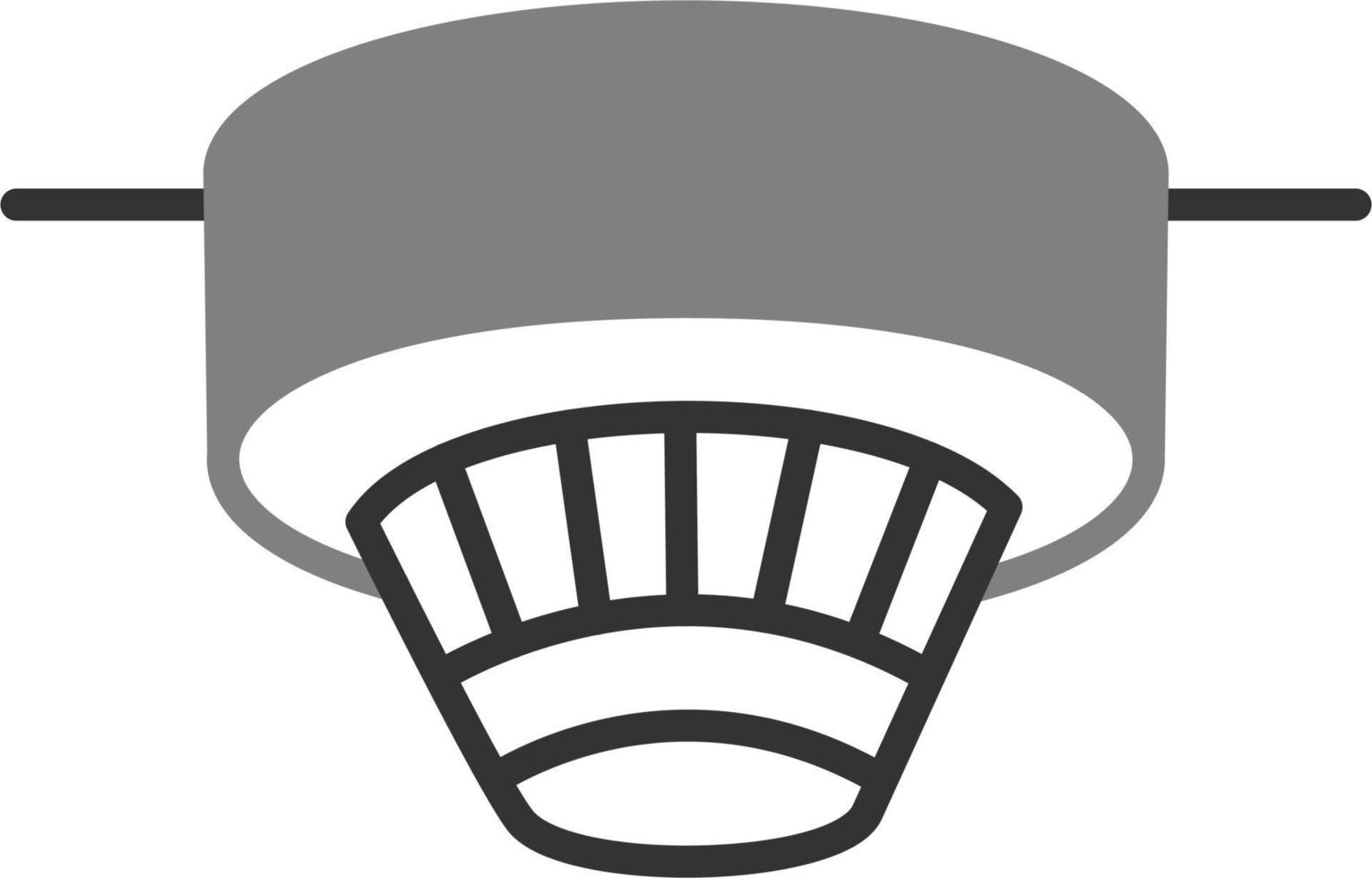 Smoke detector Vector Icon