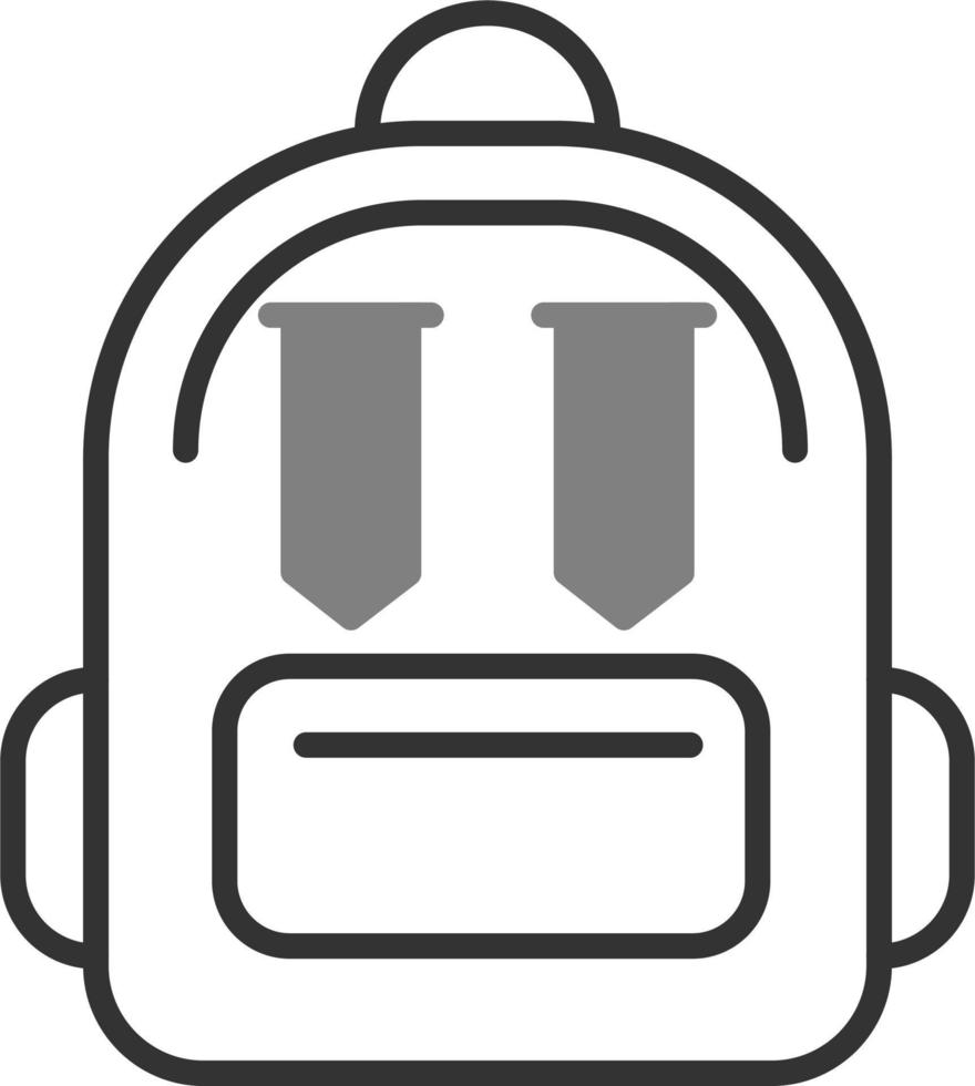 Backpack Vector Icon
